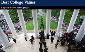 Kiplinger's 2010 “Best Value” ranking