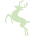 green-holiday-icon-reindeer-mint