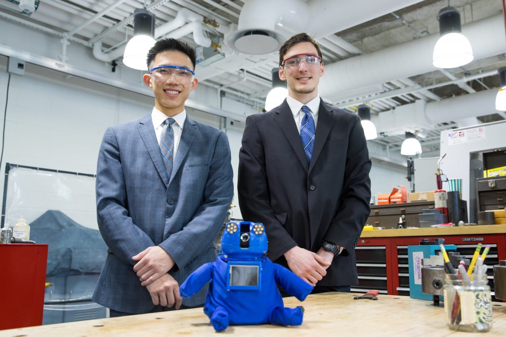 Jacob Boyle and Ryan Chiu’s pint-sized prototype aims to improve mental health care on a personal level