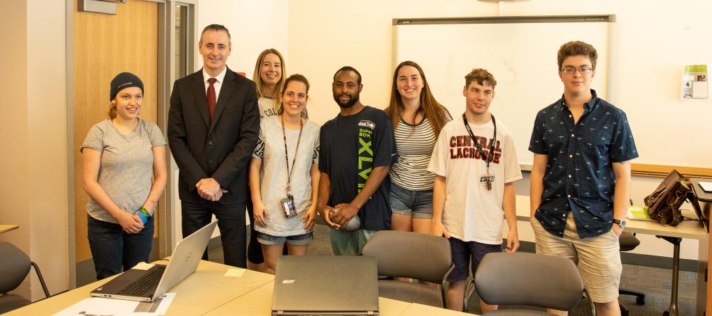 Congressman Brian Fitzpatrick (PA-08) visits CCS Program