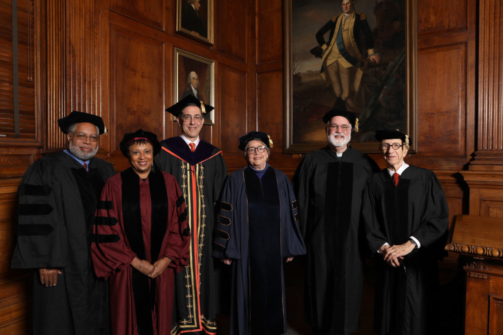 President Gitenstein receives honorary degree from Princeton University