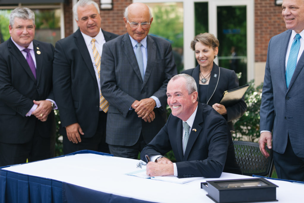 Governor Murphy hosts bill signing at Campus Town