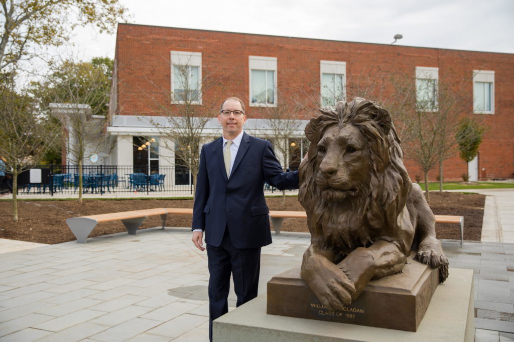 TCNJ spirit is now cast in bronze