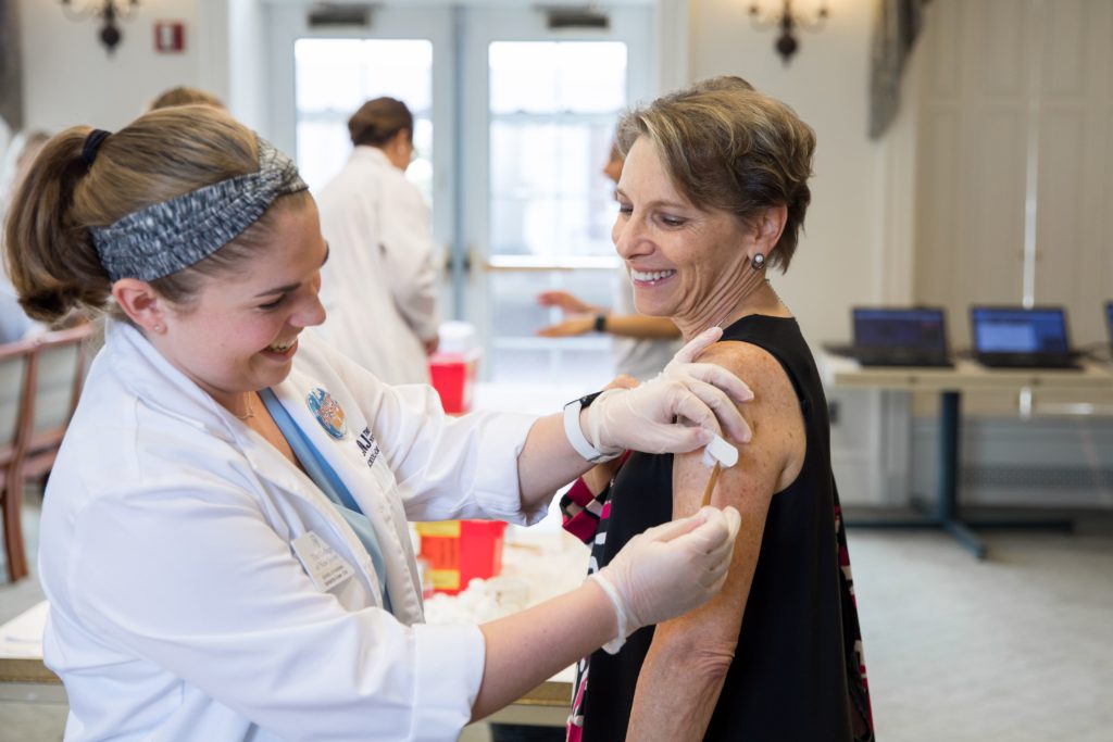 TCNJ wins NJ Department of Health flu shot challenge