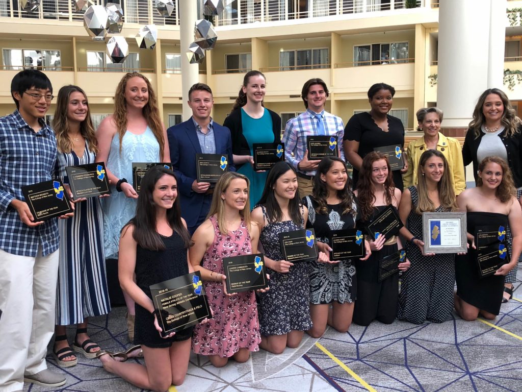 TCNJ student athletes and coaches honored at annual NJAC Awards Brunch