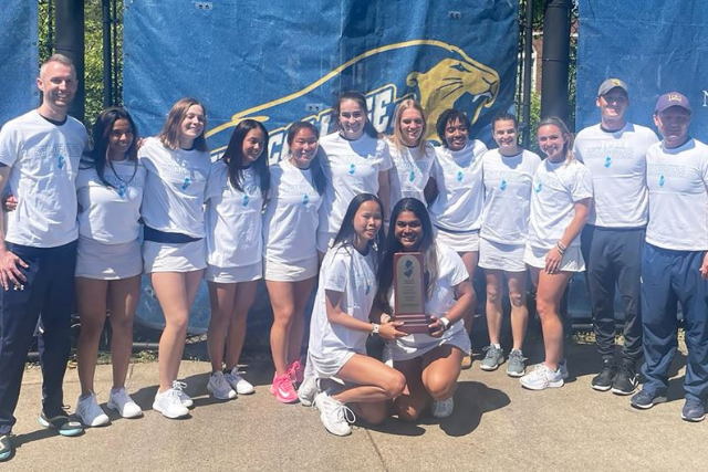 NJAC CHAMPS! Women’s Tennis sweeps NJCU to extend streak