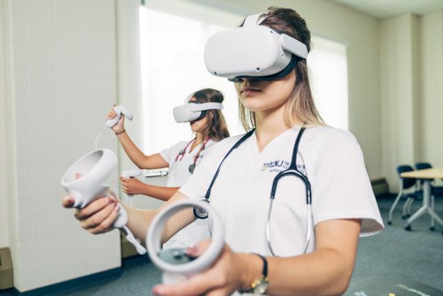 Nursing Assistant students go from virtual to real classroom