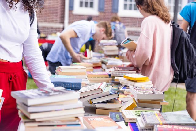 Treat yo’shelf to some new reads this week at the third annual campuswide book fair