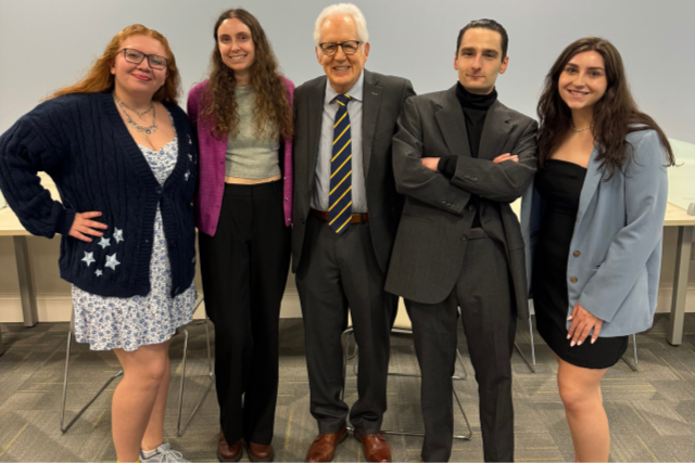 Caroline Dowd, Rebecca Heath, JP, Christopher DeSantis, Natalie Roesch
